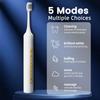 Fairir Sonic Electric Toothbrush with 10 Brush Heads for Adults and Children, Up to 30 Days on a Single Charge, 5 Modes, Built-in 2-Minute Smart Timer, IPX8 Waterproof Electric ToothbrushWhite view 3