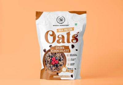 Muscle Transform High-Protein Muesli Breakfast Cereal with Fibre  Perfect for Breakfast, Baking, and Smoothies | Power Breakfast | Ready to Eat (900 Grams, Oats Dark Chocolate)