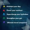 ElectroFizz Electrolyte Powder 24 Sachets of 10 gms each | Electrolyte Powder with Probiotics & Vitamin C |Electrolytes for Workout for Men & Women- Pack of 2 (Lemon) view 4