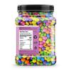 BK KART Gems Munchies Chocolate Buttons for Cake Decoration - Bright Colourful Truffles & Chocolate Buttons in Jar Pack - Perfect for Cakes, Cupcakes, and Desserts - Bold & Fun Colours (400gm) view 2
