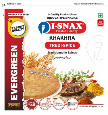 I-SNAX Tredi Spice/Masala Khakhra