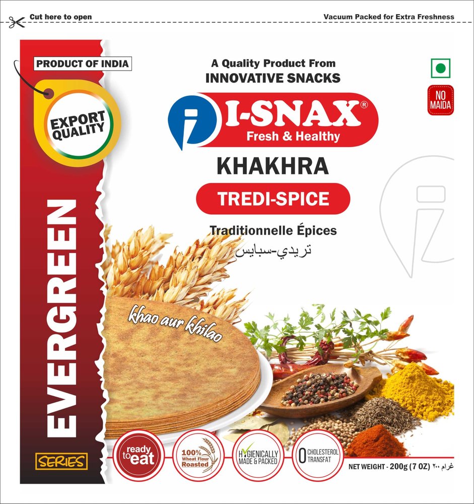I-SNAX Tredi Spice/Masala Khakhra