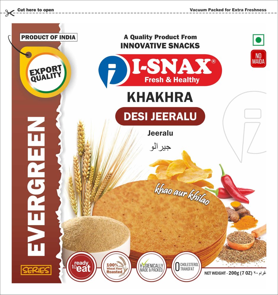 I-SNAX Desi Jeeralu Khakhra