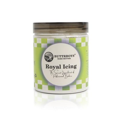 ButtrBoys Royal Icing Mix, 250g Perfect for eggless icing on cookies, cakes, pops. cake decorators