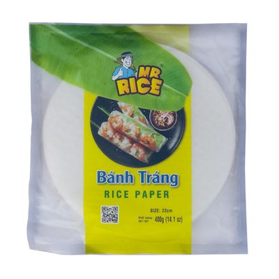 Mr. Rice Brand Banh Trang 22cm Rice Paper, 14.11 oz  400 g
