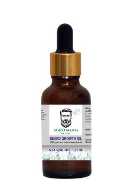 Beard & Hair Growth Oil (25ml) by AGRO MANIA