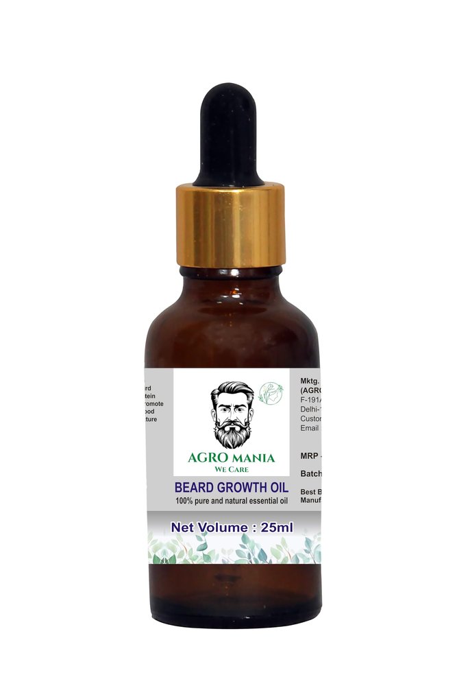 Beard & Hair Growth Oil (25ml) by AGRO MANIA