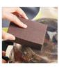 BLACK SPARROW 2pc Dish Sponge Natural Sea Sponge Bulk Polishing Pad Cleaner Year of Cake Toppercarborundum Sponge Brush Natural Dishwasher Kitchen Dish Brown Pot view 3