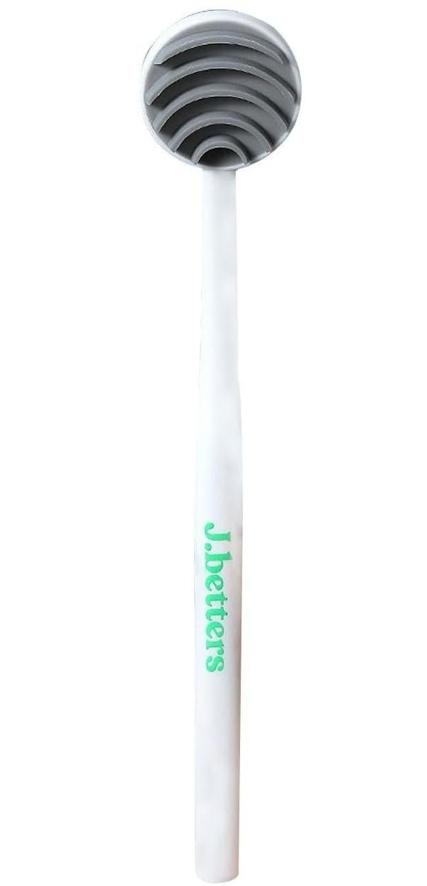 DIALDRCARE Tongue Scraper for Adults, Tongue Cleaners for Reduce Bad Breath, Oral Dental Scraper - Fresher Breath (GREY)