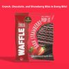 CHOCOLIAN BAKERS Chocolate Coated Waffle 100% Eggless | Crunchy & Light 6 Flavours | (Double Dark, Orange, Strawberry, Coffee, Milk, Lemon) | 3 Waffles Per Box, 360 Gram view 4