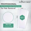 HoneyBee Women's Non-Woven Unisex Plain Waxing Strips Hair Removal for Wax of Legs, Arms, Underarms, Full Body | For All Skin Types | Hair-Free Smooth Skin, Gentle Hair Removal wax Strip - Pack of 200 view 2