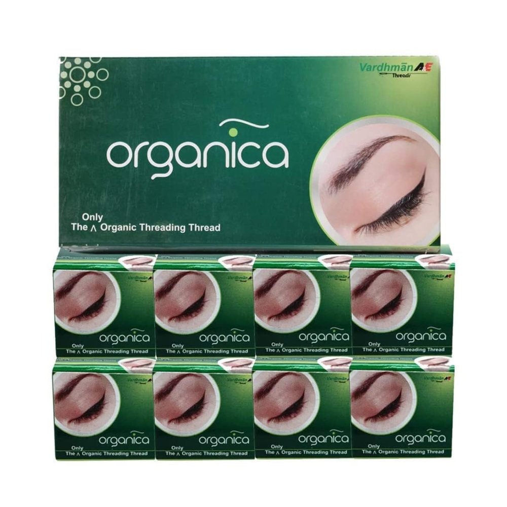 MAHABHIR ENTERPRISE Organica Eyebrow Hair Remover Cotton Threading Organic Threads -8 Spool