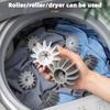 Reusable Magic Laundry Balls, Laundry Balls Tangle Free for Washing Machines, Silicone Steamer Dryer Balls Washer Balls Laundry Balls (5pcs) view 4