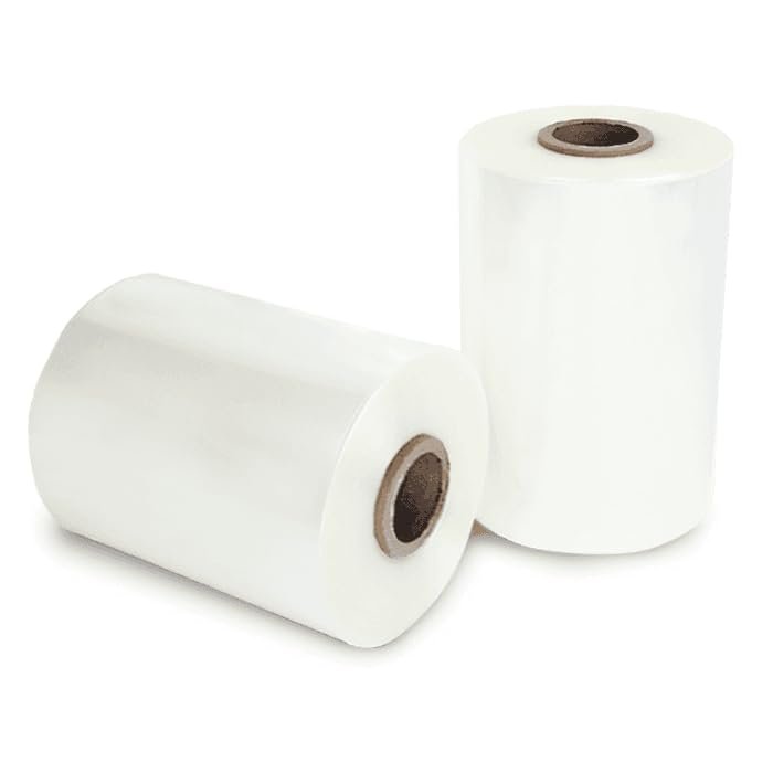 Amit Marketing Packing Cling Film - 300 MTR I Compostable Multipurpose Transparent Wrap Roll I 70 Micron, 4 Inch (300 mm) I for Packaging & Safety Needs, Gift Bakery Items, Bouquet, DIY Crafts (4 Pcs)