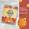 Time Out Popcorn Cheese Balls  Crunchy, Roasted & Healthy Snack | 100% Baked | 60g x 2 Packs view 3