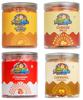 Time Out Popcorn Caramel Strawberry Chessy Peri Peri Flavoured Popcorn and Cheese Balls  Crunchy, Spicy, Ready to Eat, Snack, Pack of 4, 345g view 1