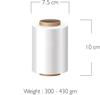 Amit Marketing Packing Cling Film I 70 Micron, 4 Inch (300 mm) I Multipurpose Compostable Transparent Wrap Roll I for Packaging & Safety Needs, Gift, Bakery Items, Bouquet, DIY Crafts - 300 MTR (4Pcs) view 2
