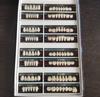 Dental Acrylic Teeth Kit 25 Size A2 Shade/Pack Of 1 Set/Acrylic Denture Teeth Set A2 (25 Size) view 1