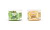 Wonderfrutz Fruit Flavoured Jelly Cubes | Ideal for Kids | Perfect Topping for Ice Creams, Milk Shake, Cake, Curd, Fruit Shakes | Top up for Juice & Cocktails, Jelly Toffee | 100% Gelatin Free (200gm) (Green Apple & Butterscotch) view 1