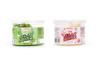 Wonderfrutz Fruit Flavoured Jelly Cubes | Ideal for Kids | Perfect Topping for Ice Creams, Milk Shake, Cake, Curd, Fruit Shakes | Top up for Juice & Cocktails, Jelly Toffee | 100% Gelatin Free (200gm) (Green Apple & Litchi) view 1
