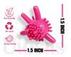 Uiosils -12 Pcs Silicone Laundry Balls for Washing Machine  Scrubbing & Dryer Balls for Top Load & Front Load Washers for Cleaning Clothes Laundry Ball (New Pattern, Pack of 12) view 3