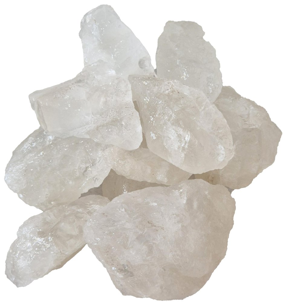 BXB Alum Fitkari | Phitkari Stone White Crystals - 400 Grams | Vastu, Natural Deodorant, Aftershave, Water Purification, Pickling, Astringent, Styptic