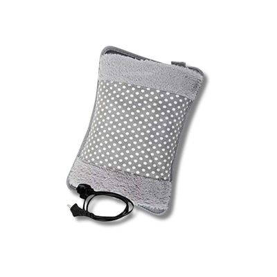 Divayanshi Hot Water Bag Electric Heating Pad Hot Bags for Pain Relief Heating Bag Hot Pack Water Bag for Back Pain Relief Men & Women with Charging Cord- Multicolor Fabric
