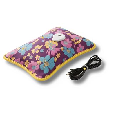 DIVAYANSHI Gel Hot Water Bag for Pain Relief | Rechargeable Heating Pad with Charging Cord | Leakproof Hot Pack for Back, Neck, Shoulder, Knee & Cramps | Reusable Warm Bag for Men, Women & Kids | multicolor |