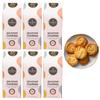 Butter Batter Gourmet Premium Cookies with Ajwain flavour | 100% Eggless, Pure Butter, No Margarine and No Preservatives Biscuits Perfect for snacking dessert or gifting | Pack of 4, 720gm (180gm x 4) view 1