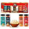 Time Out Popcorn DIY Gift Hamper Kit, Popcorn Kernels (Maize) 400g with 4 seasoning Mexican Cheese, Spicy Cheese, Sour Cream Onion & Popcorn Masala view 1