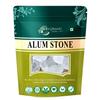 Brijbooti Alum Stone 350 Grams, Fitkari Stone for Skin Tightening, Shaving, Phitkari Stone, Padikaram, Sphatika, White Fitkari Crystals, FSSAI, GMP, ISO Certified view 1
