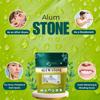 Brijbooti Alum Stone 350 Grams, Fitkari Stone for Skin Tightening, Shaving, Phitkari Stone, Padikaram, Sphatika, White Fitkari Crystals, FSSAI, GMP, ISO Certified view 2