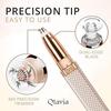 Eyebrow Trimmer for Women - 2in1 Facial Hair Remover Machine with Replaceable Heads, Hair Removal Machine For Women For Eyebrows, Face, Lips, and Nose Hair Remover with Light (Diamond-Multicolour) view 3