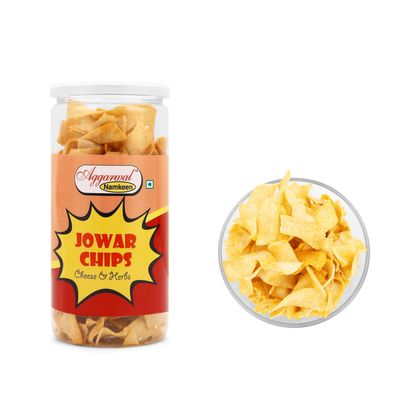 Jowar Sorhgum Chips Cheese-Herb (150 Gm)