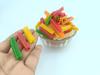 advancedestore Star Sticks Ready to Fry | Star Stick Shape|) Fryums,colourful star stick shape papad 400g view 3