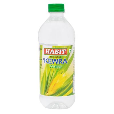 HABIT Kewra Water 500ml x Pack of 2 | Kewra/Kewda water for cooking | Sweet & Pleasant Aroma | essence for food | essence for biryani | Ideal for Cooking & Flavoring