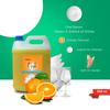 RASRIN Dish Wash || Liquid Orange Dish Wash || Kitchen Dish Wash || Dish Cleaning Gel || 5Liter view 3