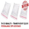 RAMYA 1.5x2 inch Transparent Zip Lock Plastic Bags Self Sealing Pouch Pack of 1200 Pcs view 3