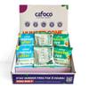 CAFOCO Mocha, Cocoa & Peanut Energy Bars with No Added Sugar, High Plant Protein, Fibre Nutrition, No Preservatives, Healthy Sugar-Free Protein Snack Bites for Quick Breakfast (Pack of 6x30g Each) view 1