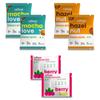 CAFOCO Hazel, Mocha & Berry Energy Bars with No Added Sugar, High Plant Protein, Fibre Nutrition, No Preservatives, Healthy Sugar-Free Protein Snack Bites for Quick Breakfast_Pack of 6x30g Each view 1