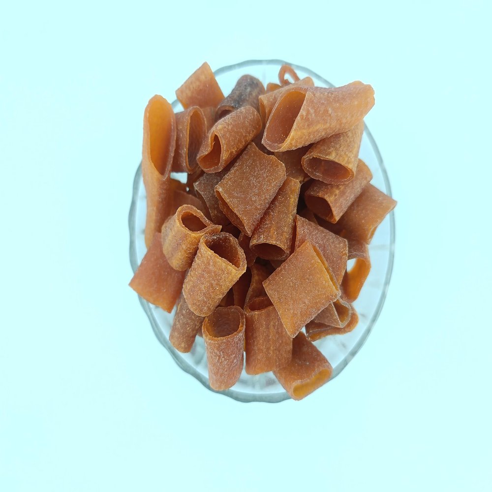 advancedestore onion Ring pipe shaped Papad,homemade,ready to fry papad,ring fryums with garlic flavour- 250 gms