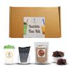 Twisty The Boba Station - Bubble Tea Kit - 3 Servings | Chocolate Popping Pearls(250g) | Belgium Chocolate Powder, Non-Dairy Creamer, Sipper Cup, 12mm Straws | Fun, Quick to Prepare, Delicious Bubble Tea Set for Friends & Family view 4
