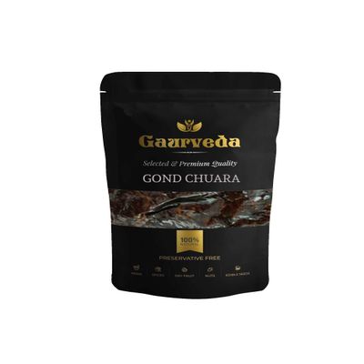 Gaurveda Gond Chhuara Dates Gum, Traditional Indian Edible Gum (250 Grams)