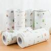 GOPSZOME Non-Woven Reusable & Washable Kitchen Printed Tissue Roll, Non-stick Oil Absorbing Paper Roll, Kitchen Special Paper Towel, Wipe Paper Dish Cloth Cleaning Cloth (Pack of 1=50 Tissue Sheets) view 1