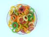 advancedestore colourful sun ring fyyums, Colorful Mix Fryums, good for health, Ready to Fry Papad Snacks 250g. view 1