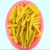 advancedestore golden colour long ring pipe shaped papad,ready to fry,good for health,long ring pipe fryums 250g. view 1
