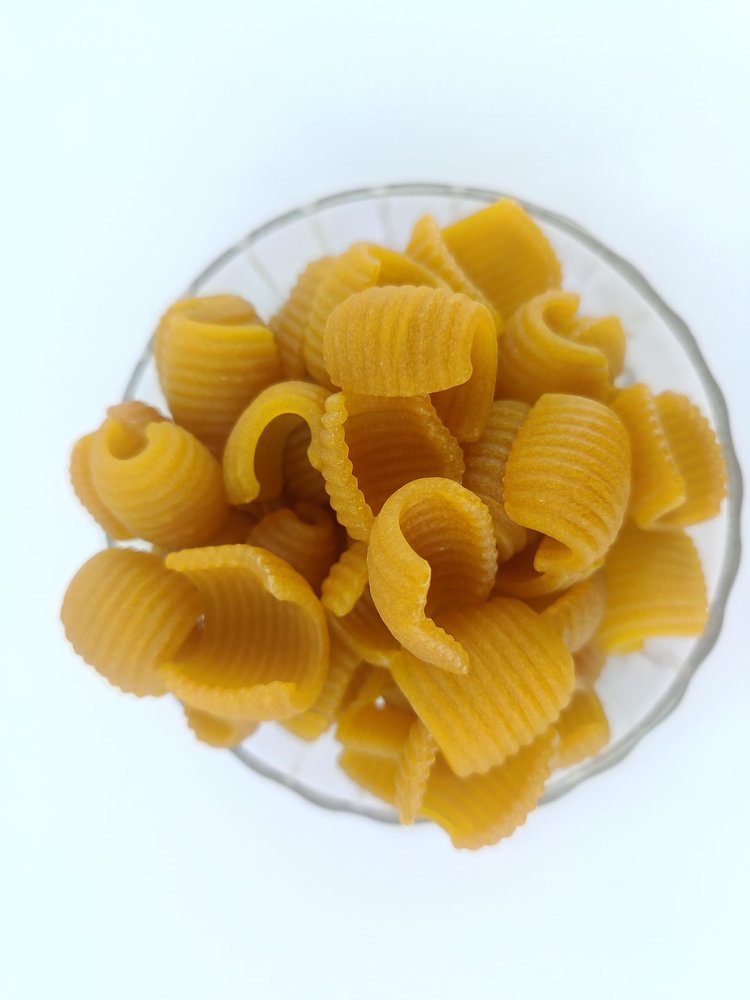 advancedestore sea shell papad,ready to fry,homemade,sea shell shaped fryums 250g.