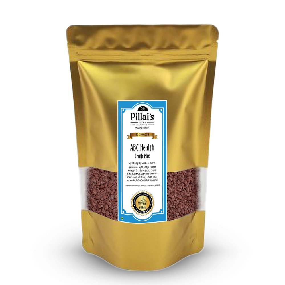 RR Pillai's ABC Health Drink Mix - 100g, Ready-to-Mix, Rich in Fiber, Natural Sweetners & Nuts
