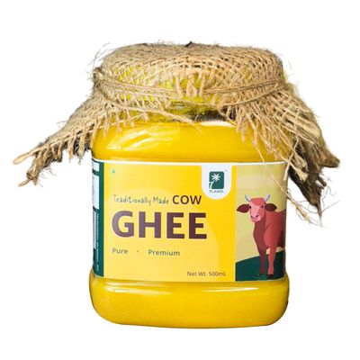 7LAND Cow Ghee | A2 Desi Ghee | Pure, Natural & Healthy | Lab Tested (500ml)