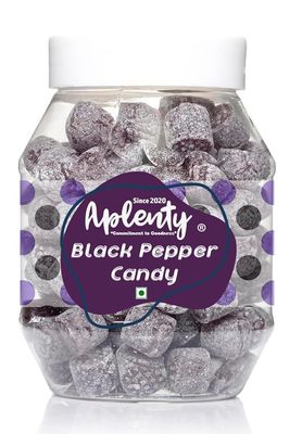 Aplenty Black Pepper Flavor Candy | Kali Mirch Candy | Black Masala Candy 900g